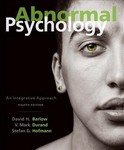 Abnormal Psychology : An Integrative Approach 8th Ed 2018